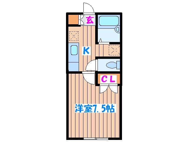 Ｗｉｎｓｔｏｎ１１６の物件間取画像