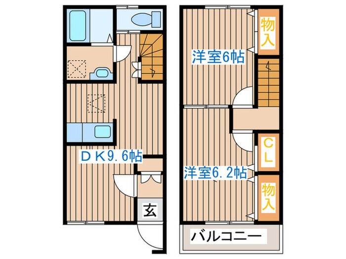 物件間取画像