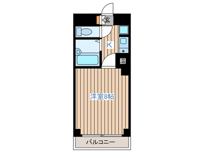リエス若林の物件間取画像