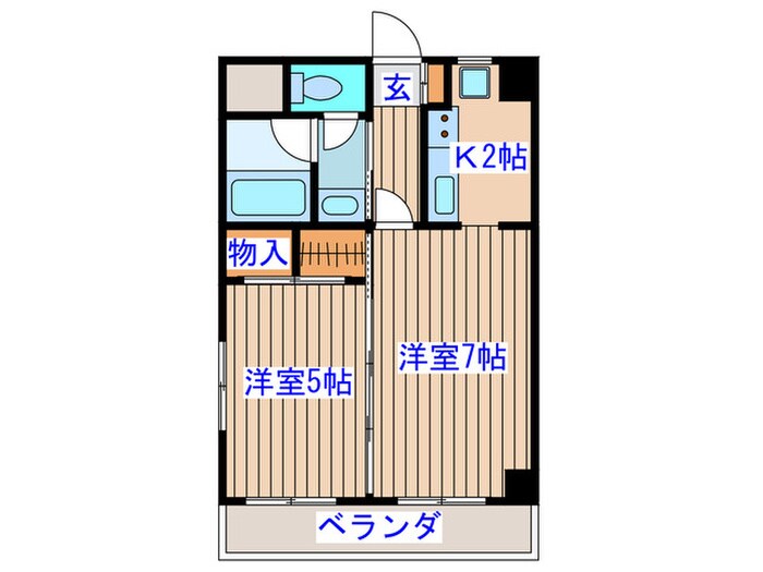 フォルス八幡の物件間取画像