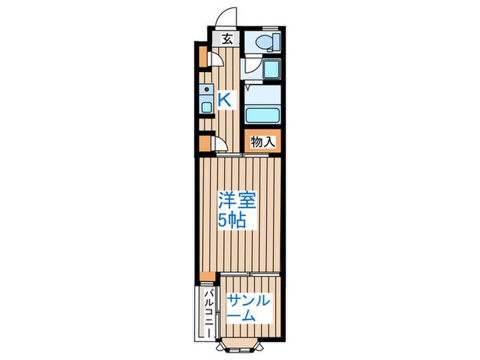 エクセランス・ド旭ヶ丘の物件間取画像
