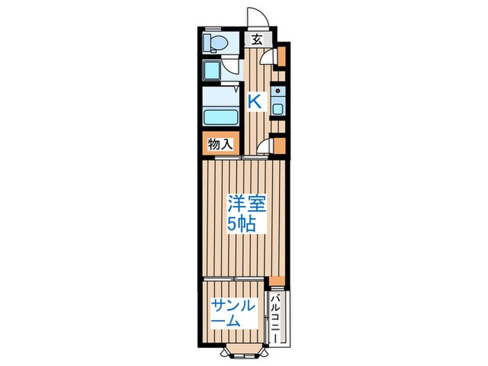 エクセランス・ド旭ヶ丘の物件間取画像