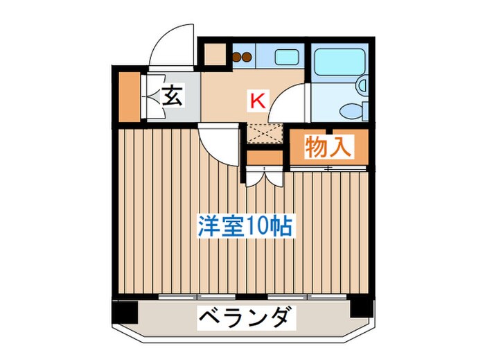 エグゼクティブ上杉の物件間取画像