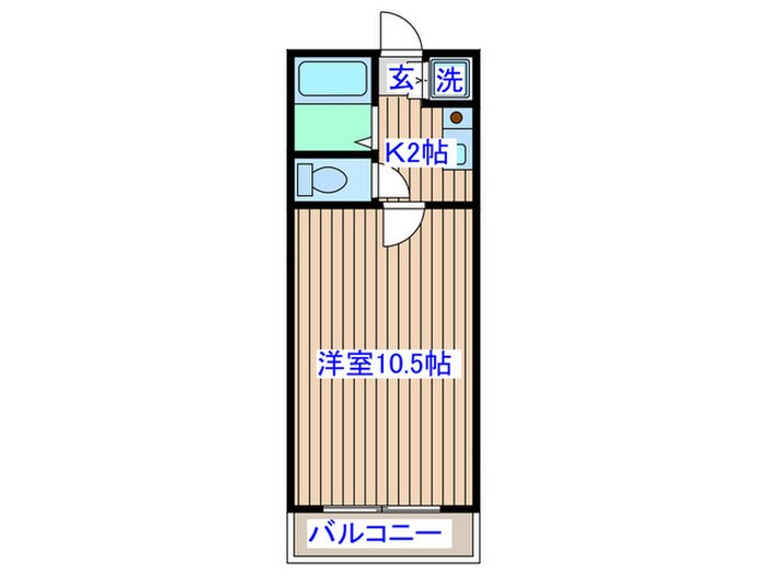 ハイマ－ト小松島の物件間取画像