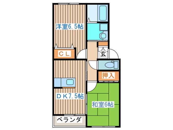 レジデンス新栄Ⅱの物件間取画像