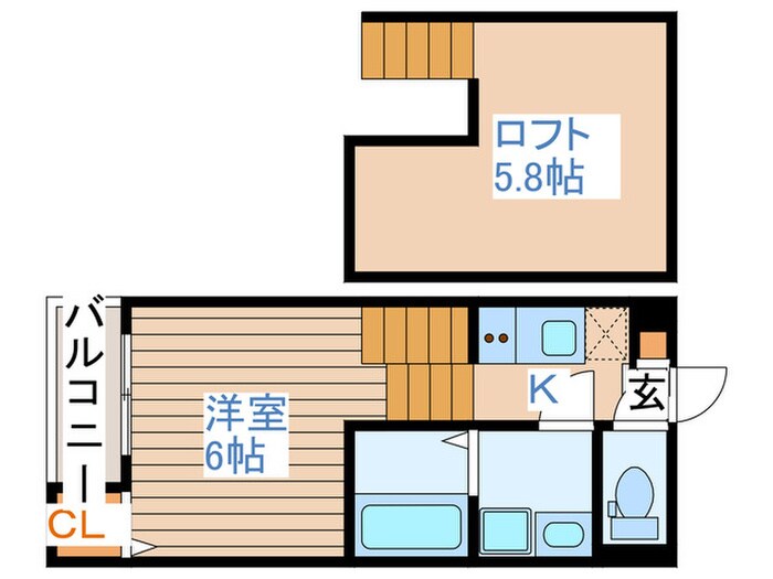 ハル・シャンテの物件間取画像