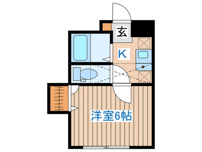 オーシャンの物件間取画像