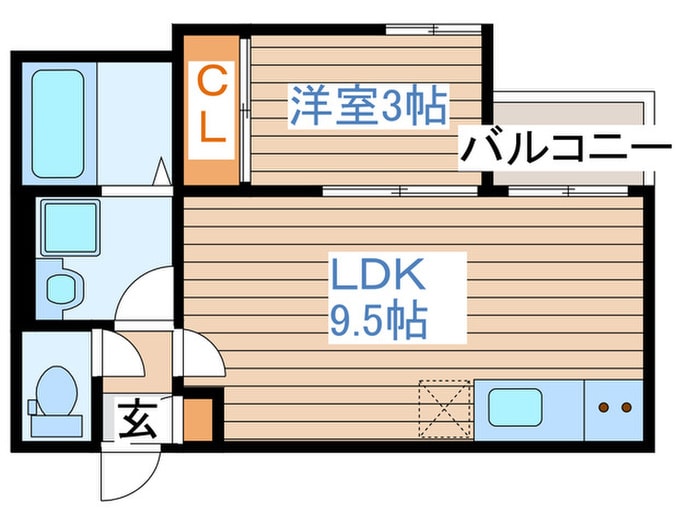 ＲＥＧＡＬＥＳＴ仙台卸町の物件間取画像