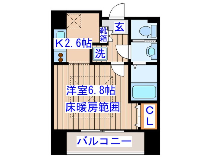 HF仙台レジデンスEASTの物件間取画像