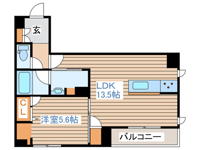 ヴォロンテ上杉の物件間取画像