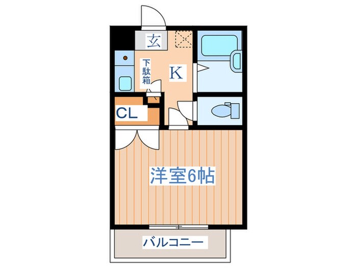 コーディアルハウス一本杉町の物件間取画像