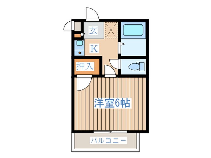 コーディアルハウス一本杉町の物件間取画像