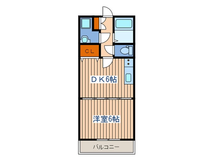 メイプルの物件間取画像