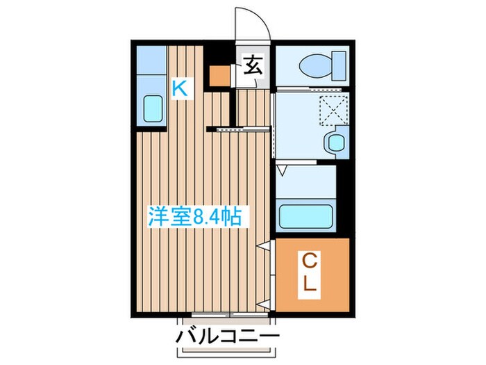 コートグランディⅡの物件間取画像