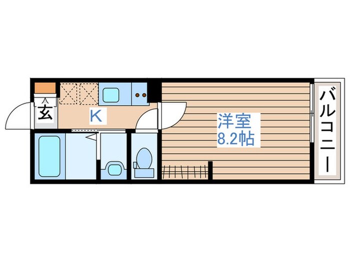 ポミエ・ＬｕＬｕ中倉の物件間取画像