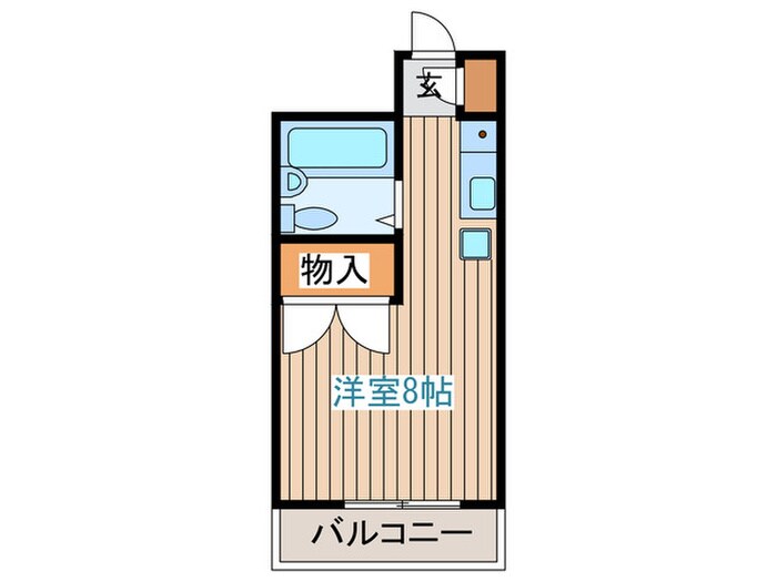 ベルシティ泉水の物件間取画像