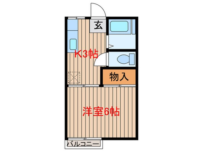 キラハウスの物件間取画像