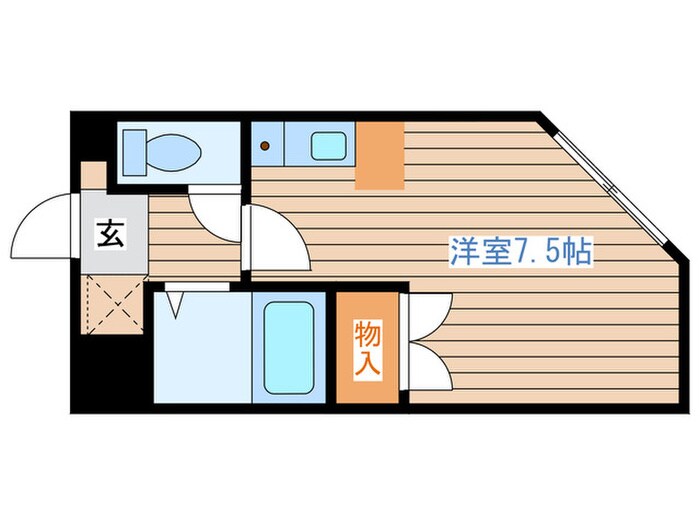 アイショウプラザ萩野町Ⅱの物件間取画像