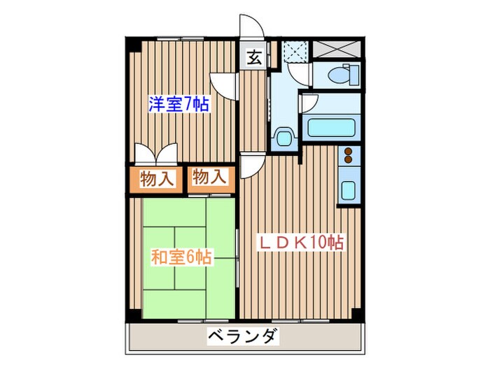 アメニティーライフ泉の物件間取画像