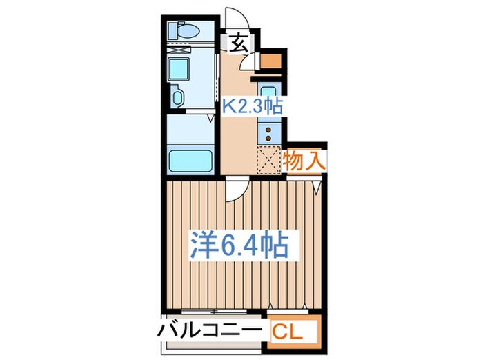 DAICOROⅠの物件間取画像