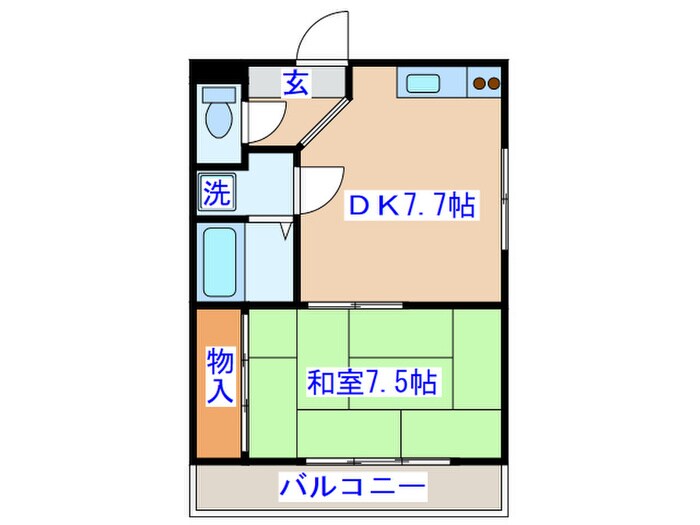 物件間取画像