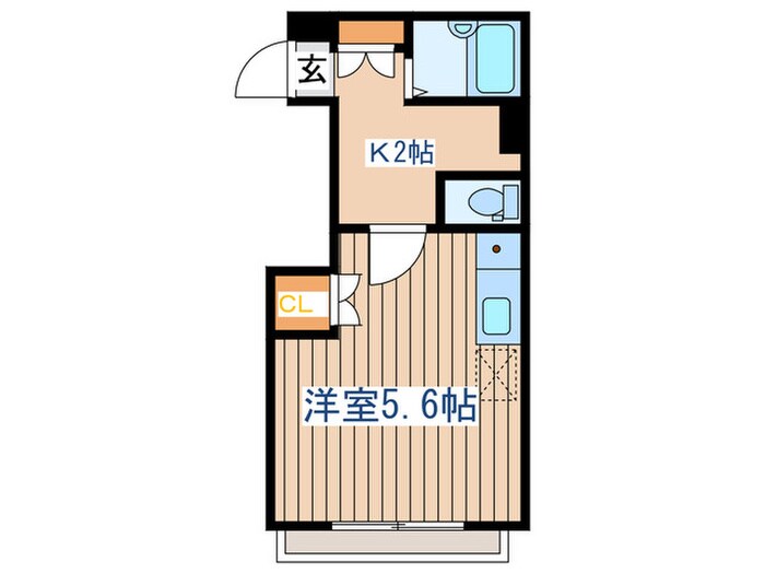 サンライズ柏木の物件間取画像