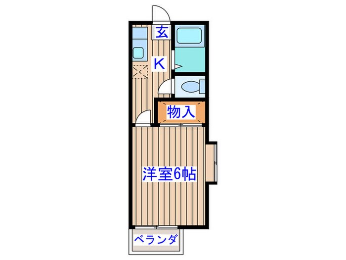 物件間取画像
