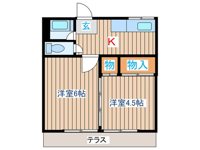 物件間取画像