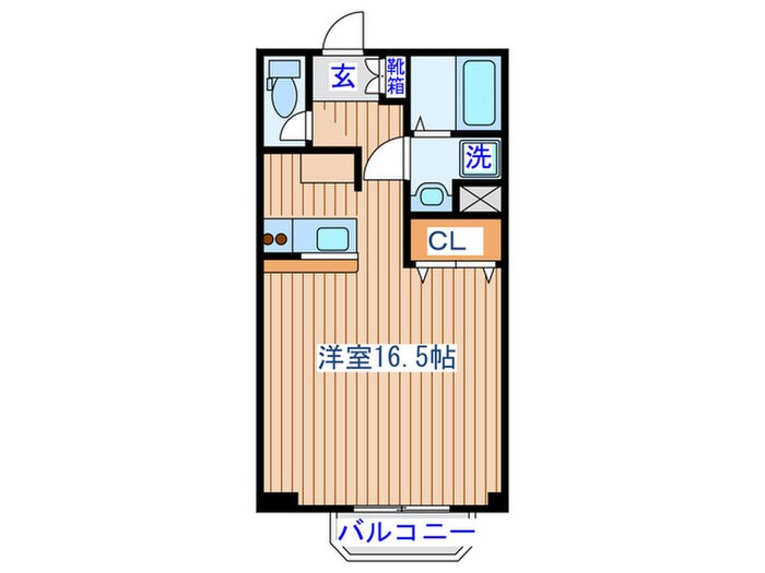 サンフェリ－チェ・１７の物件間取画像