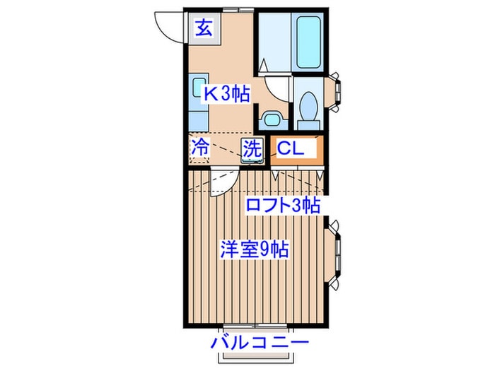 ツインフォレストの物件間取画像