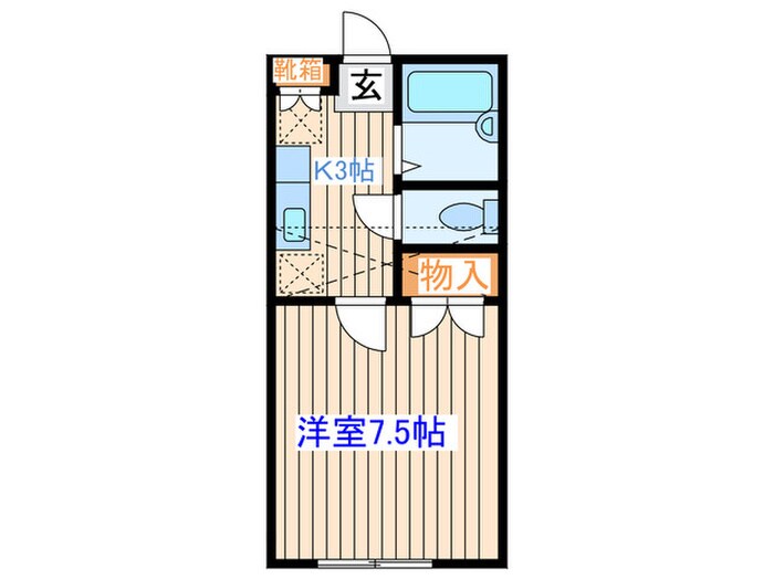 マルシェみずほ台の物件間取画像