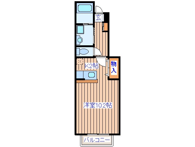 ＨＩＬＴＯＮ９１０　Ｃの物件間取画像