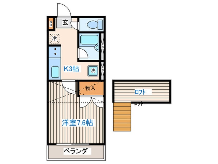 シンフォニー萩ケ丘の物件間取画像