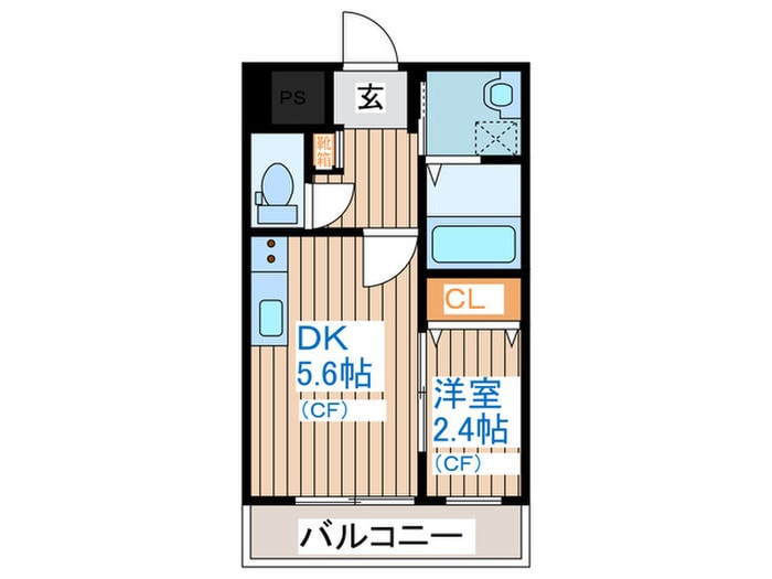 レジデンスREIWA支倉の物件間取画像