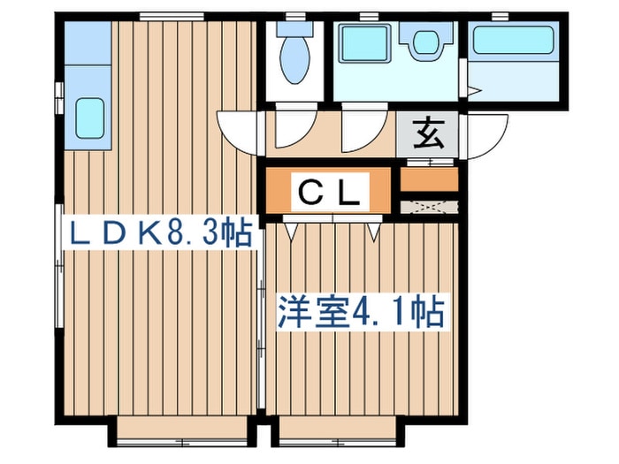 エムティ館の物件間取画像