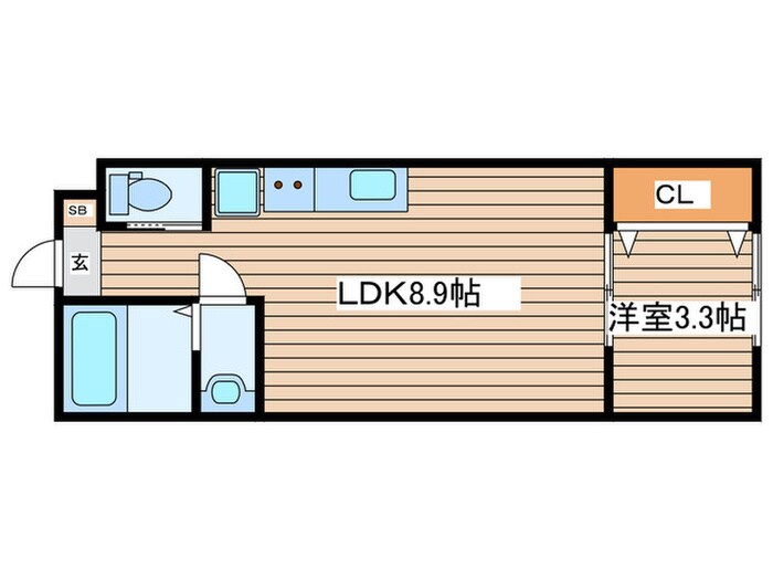 ラフィーノ長町一丁目の物件間取画像