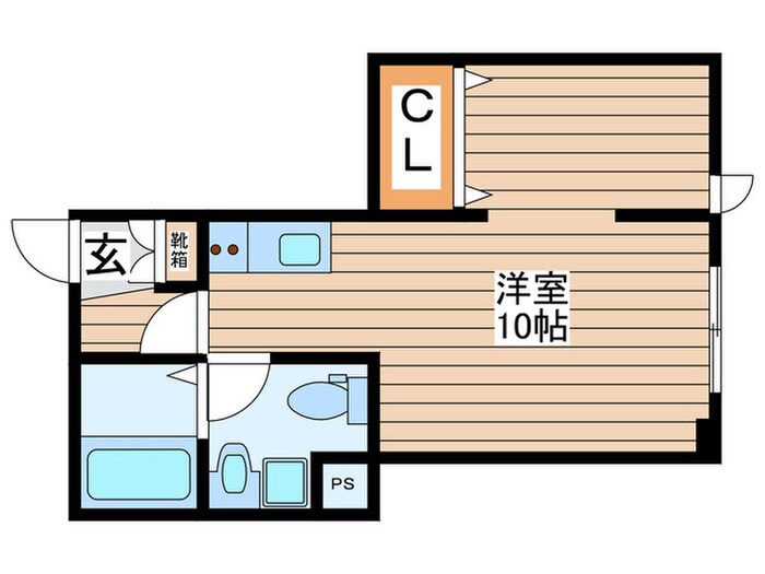 プラッツ南仙台Ⅰの物件間取画像