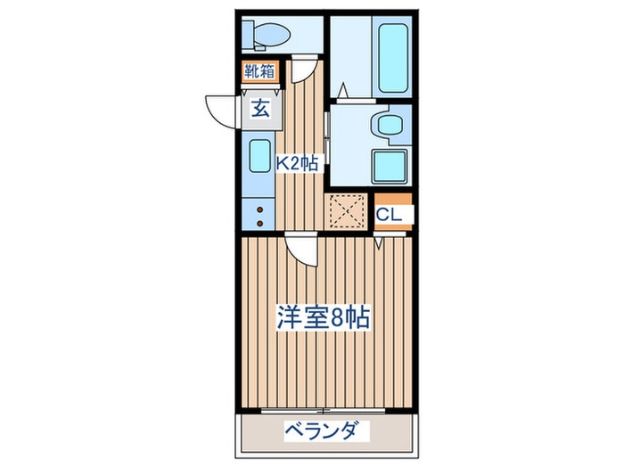 OUTRIGGER六十人町の物件間取画像