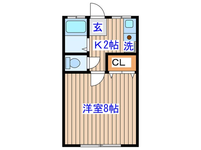 メゾンドＭＡＹＵの物件間取画像