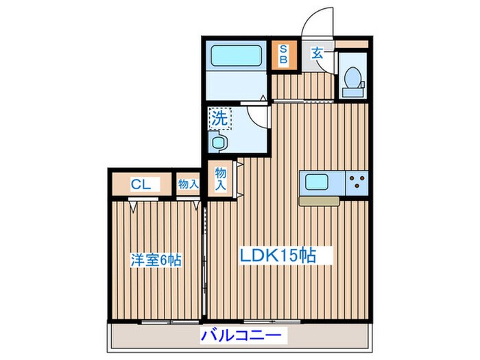 High　Ace　桜坂の物件間取画像