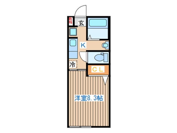 pace長町の物件間取画像