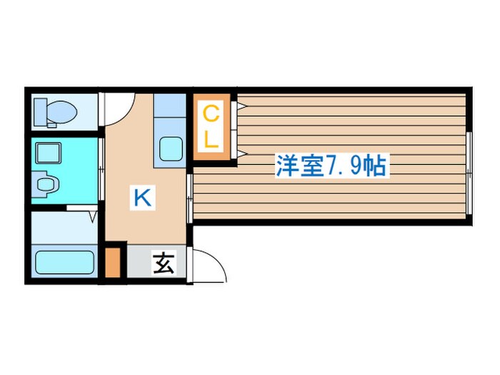 pace長町の物件間取画像