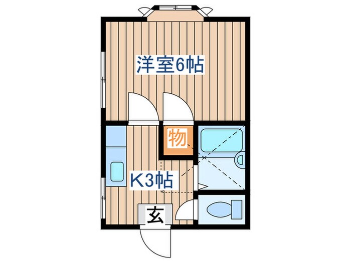 物件間取画像