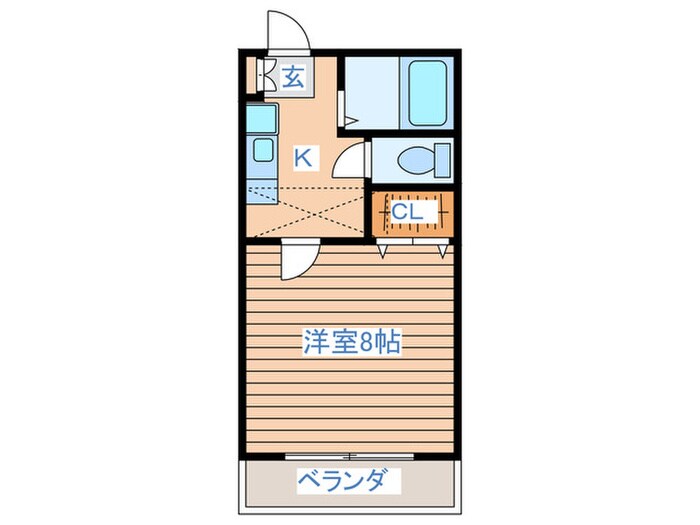 アヴァンセ富沢南三番館の物件間取画像