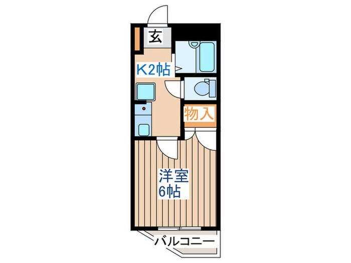 エトワール八乙女の物件間取画像