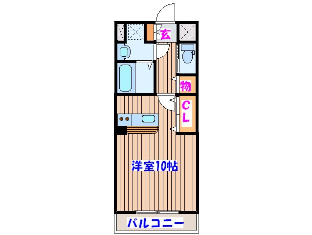 コンフォ－トＮＴの物件間取画像