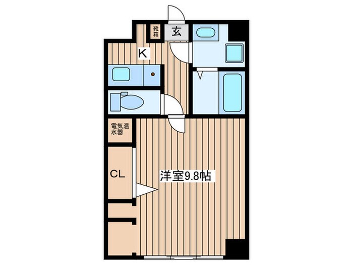 BES仙台新寺コートの物件間取画像