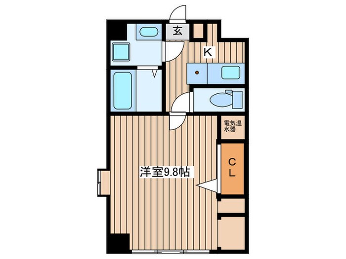 BES仙台新寺コートの物件間取画像