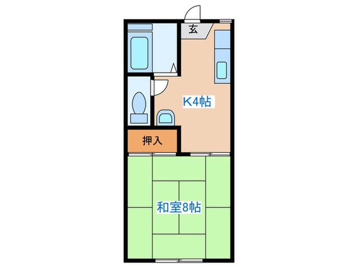 パセリハウスの物件間取画像