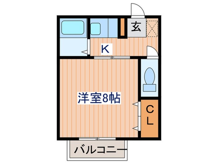 パレーシャル一本杉Ⅱの物件間取画像